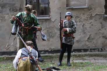 Inscenizacja historyczna i koncert patriotyczny podsumowały wieluńskie uroczystości związane z 80. rocznicą wybuchu Powstania Warszawskiego